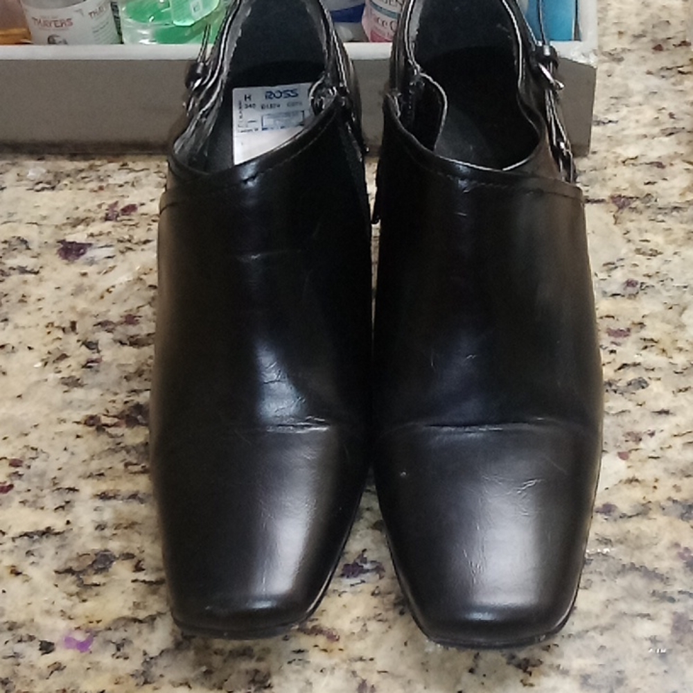 Black booties